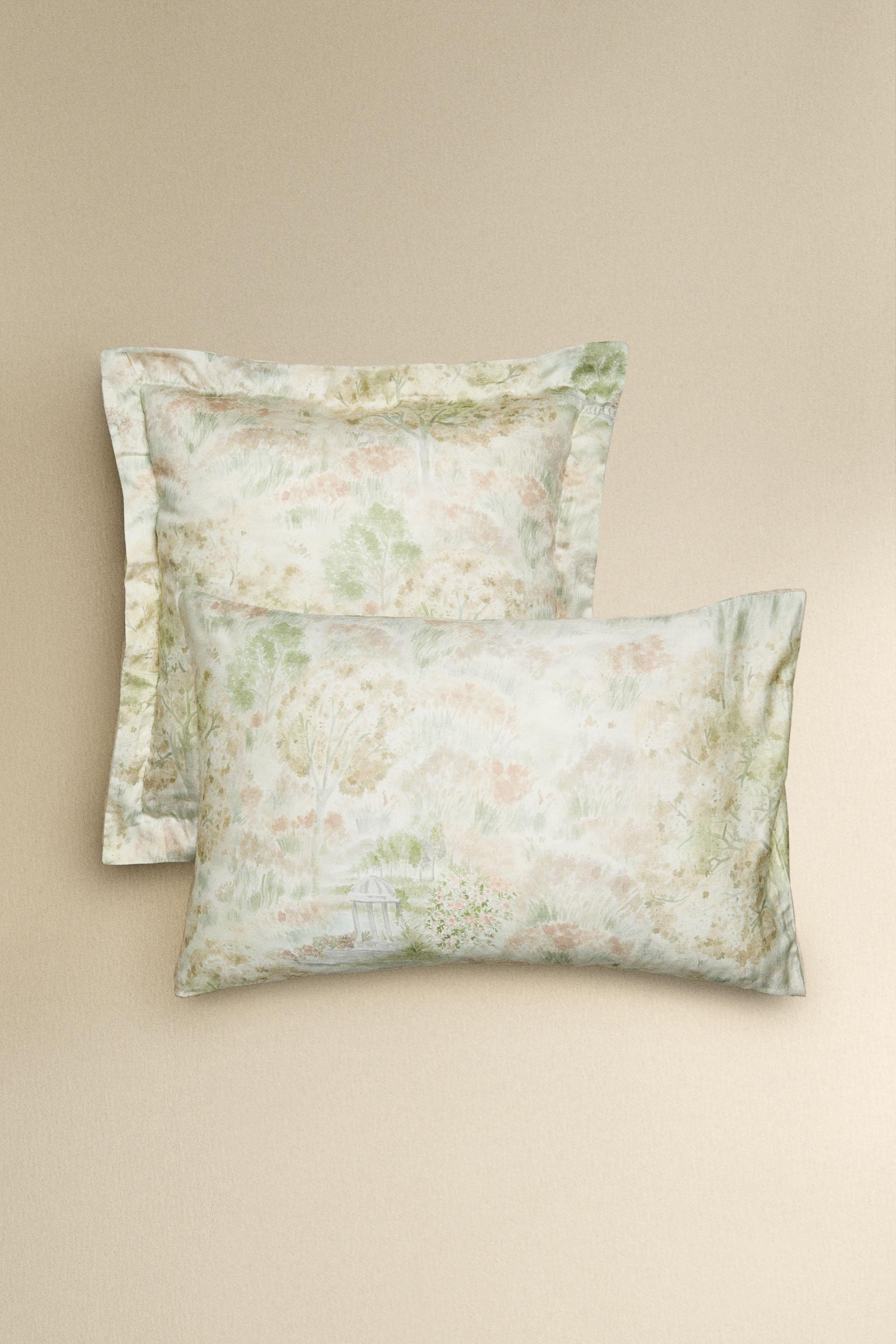 GARDEN PRINT PILLOWCASE